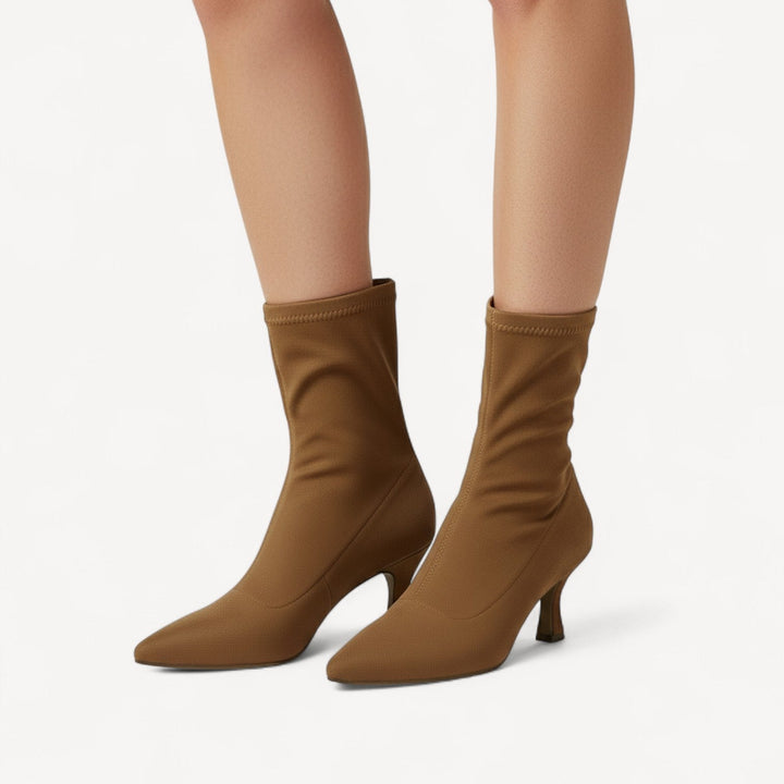 Sock-Fit Pointed Boots