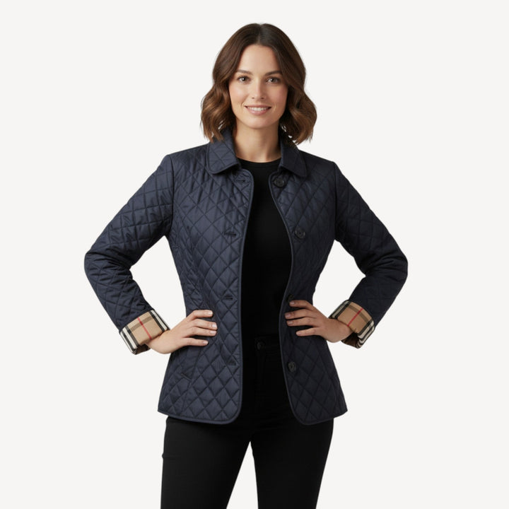 Lightweight Diamond Stitch Coat