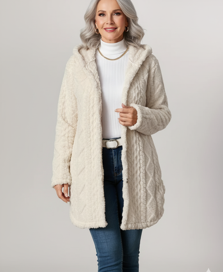 Amara™ Soft Fleece Hooded Coat