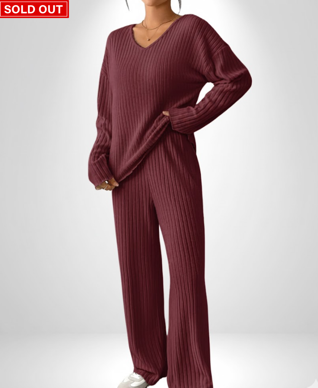 Anessa – Ribbed Lounge Set