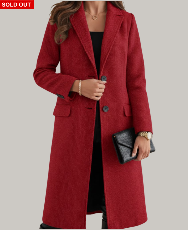 Judith – Elegant Long Wool Coat