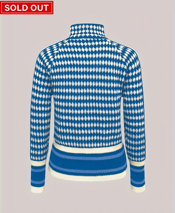 Elara – Autumn-Winter Stand Collar Zip Knit