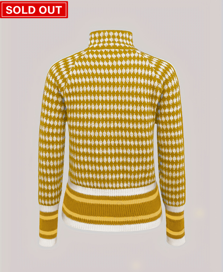 Elara – Autumn-Winter Stand Collar Zip Knit