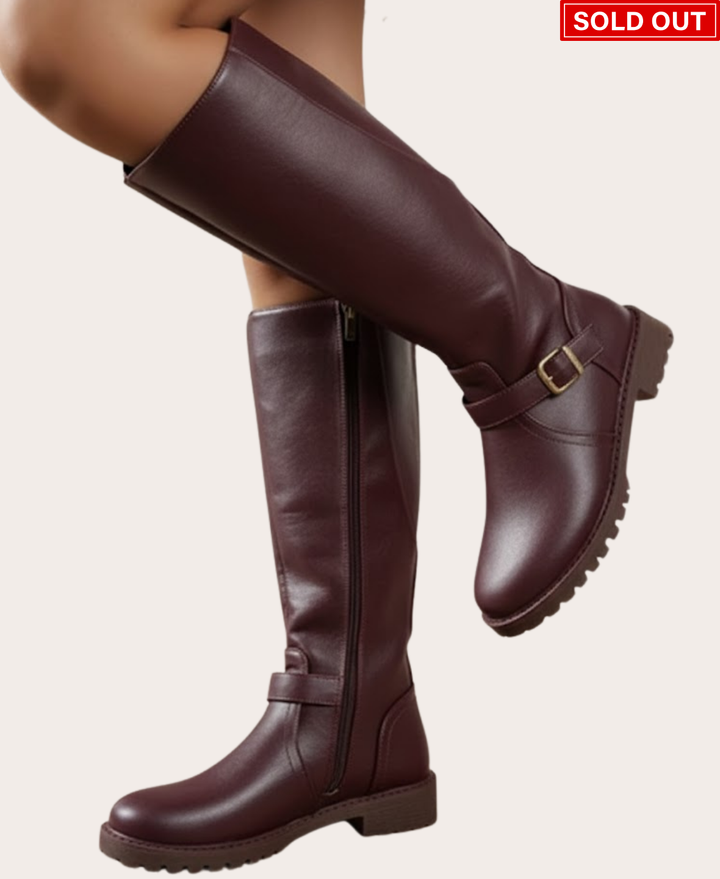 ELSIE - Comfortable Low Heel Boots