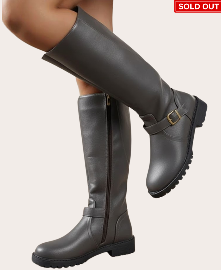 ELSIE - Comfortable Low Heel Boots