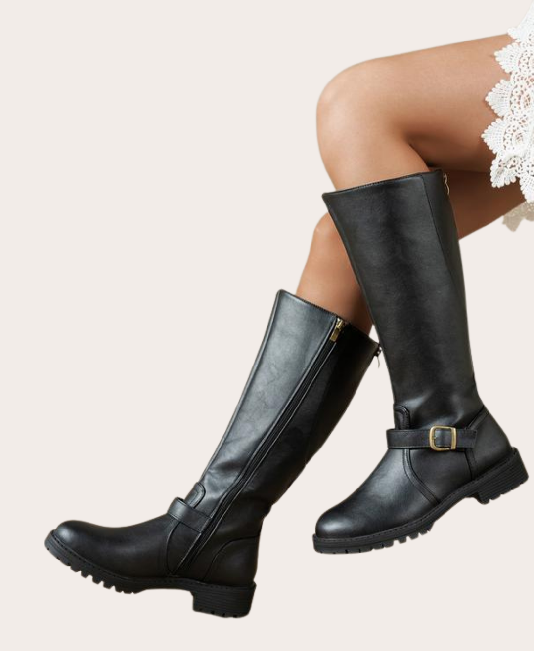 ELSIE - Comfortable Low Heel Boots