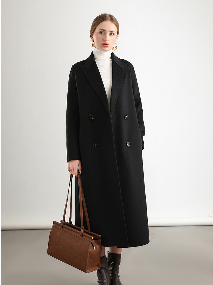 Longline Double-Breasted Coat