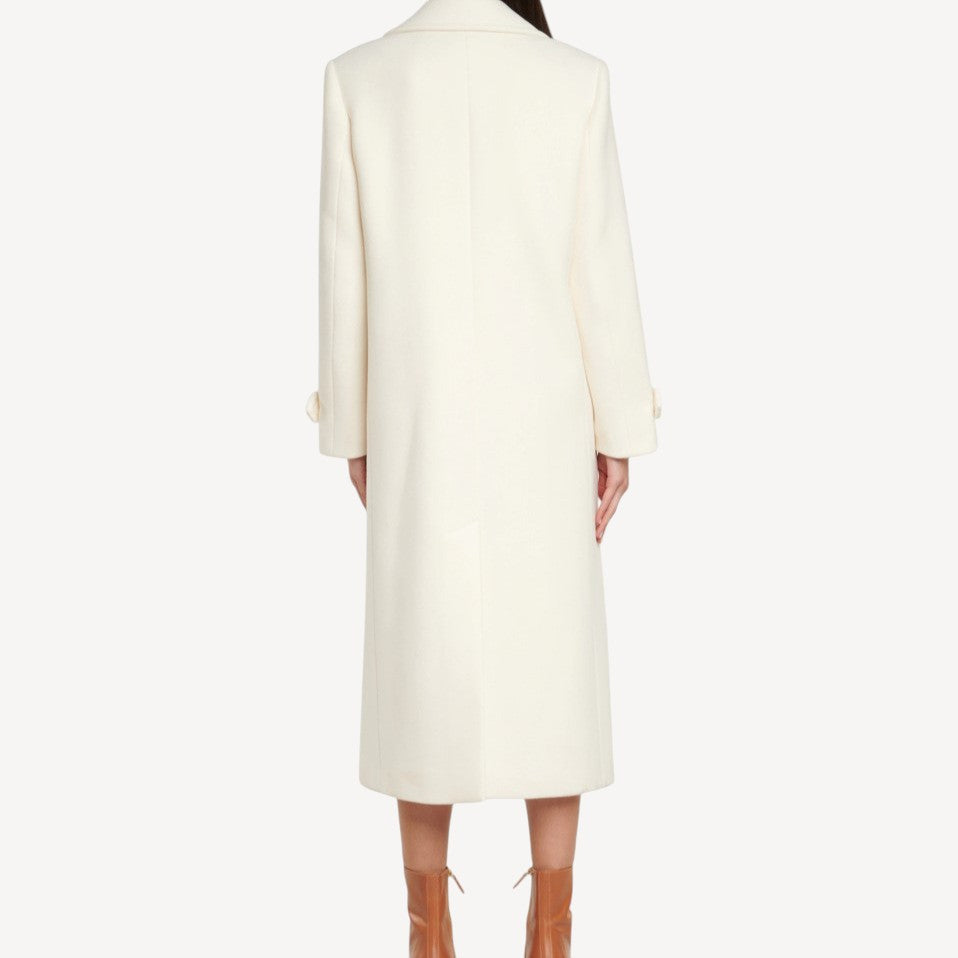 Wool Double-Breasted Coat