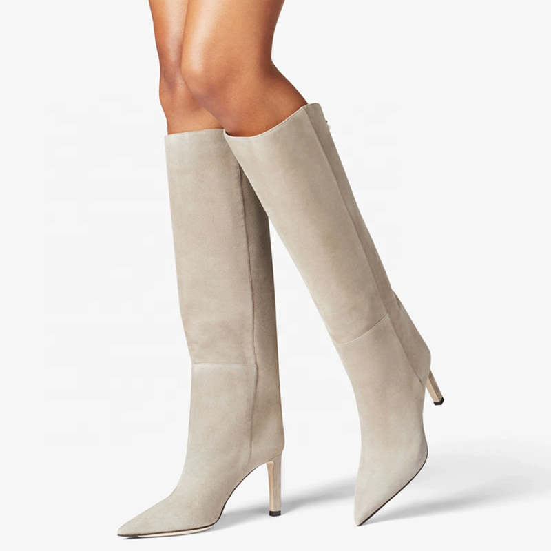 Classic Suede Leather Boots