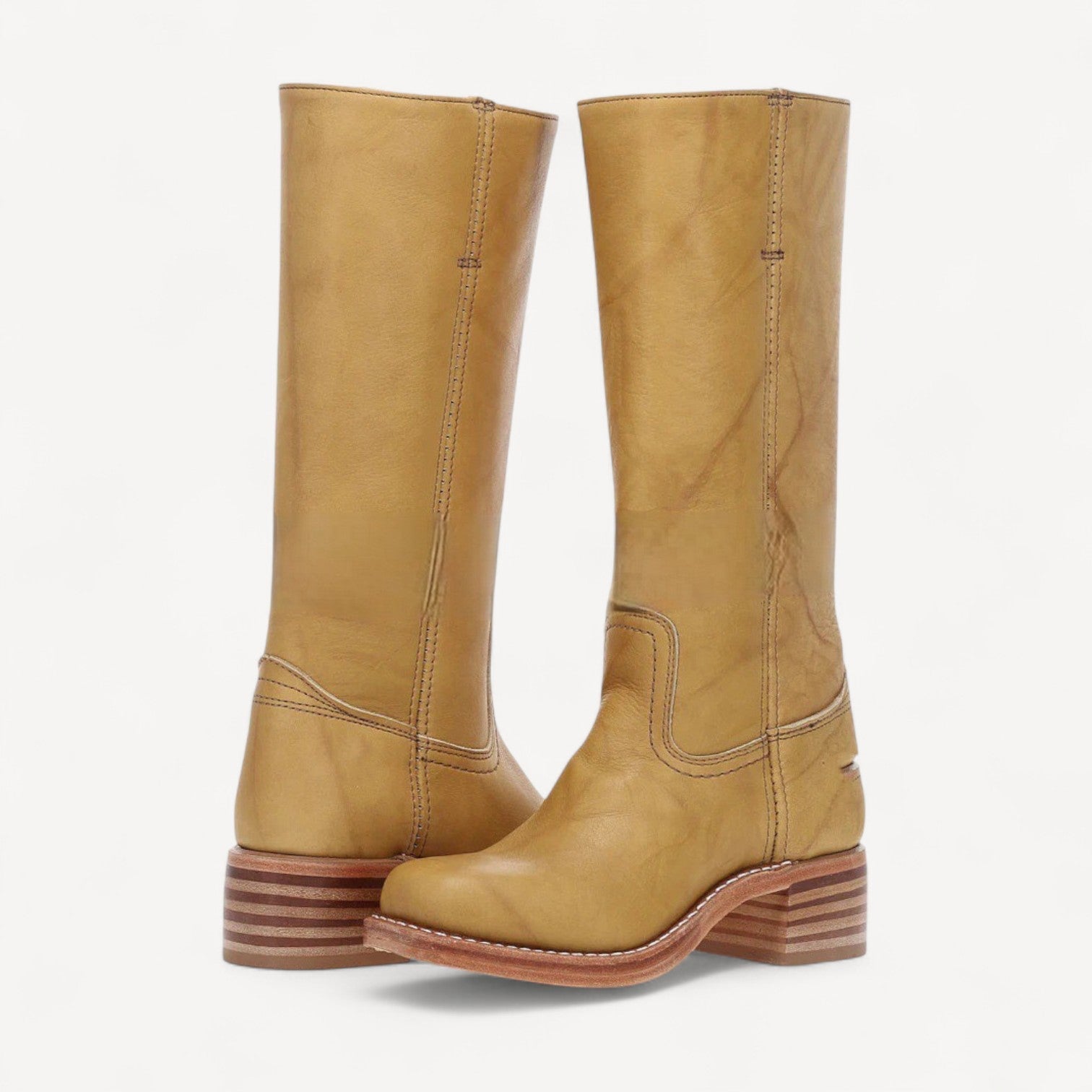 Women’s Stacked Heel Boots