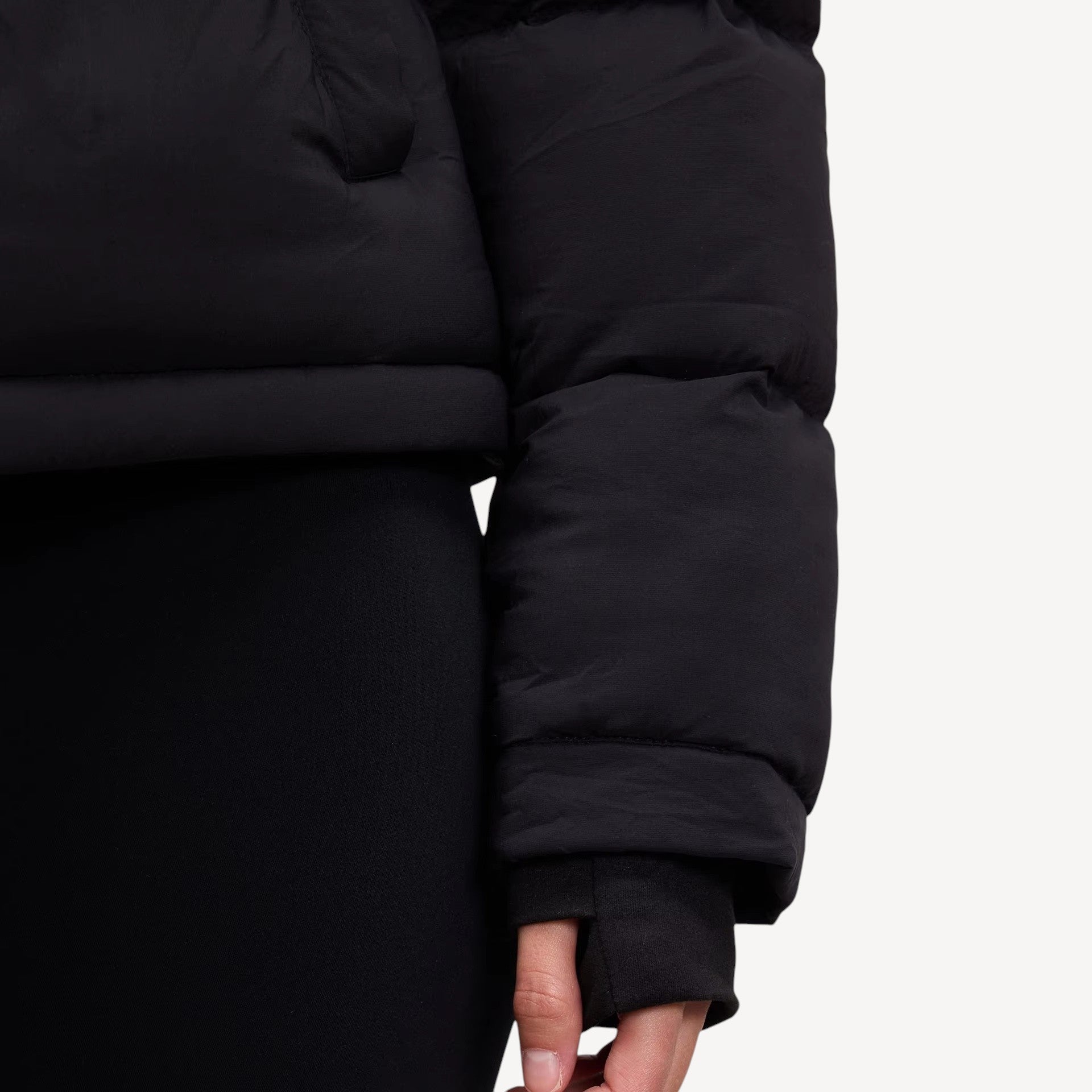 Women’s Black Quilted Coat