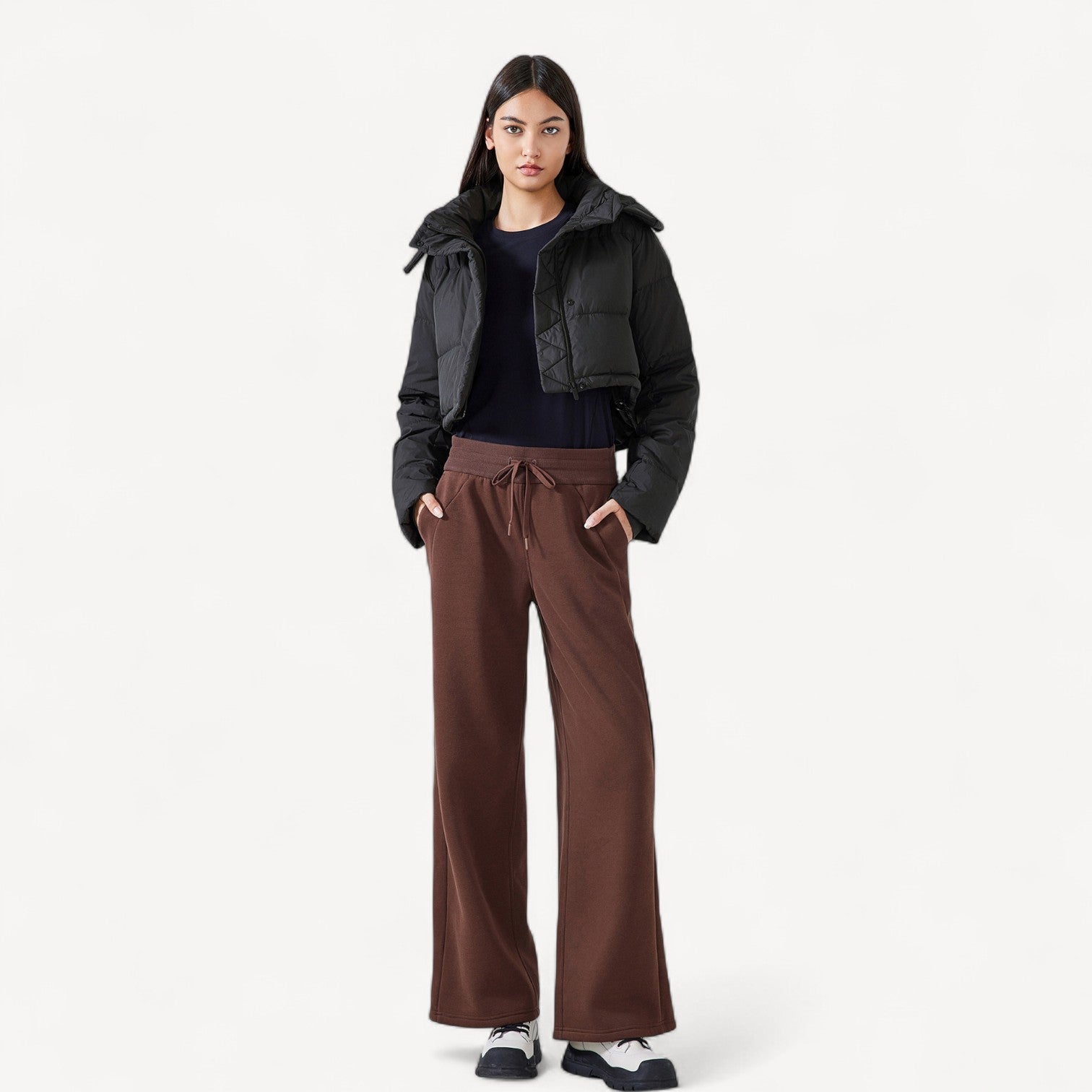 Short Quilted Puffer Coat