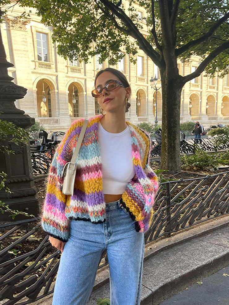 Mirabelle Chunky Knit Cardigan