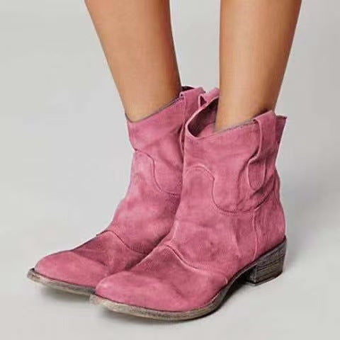 Ciara | Suede Ankle Boots Premium