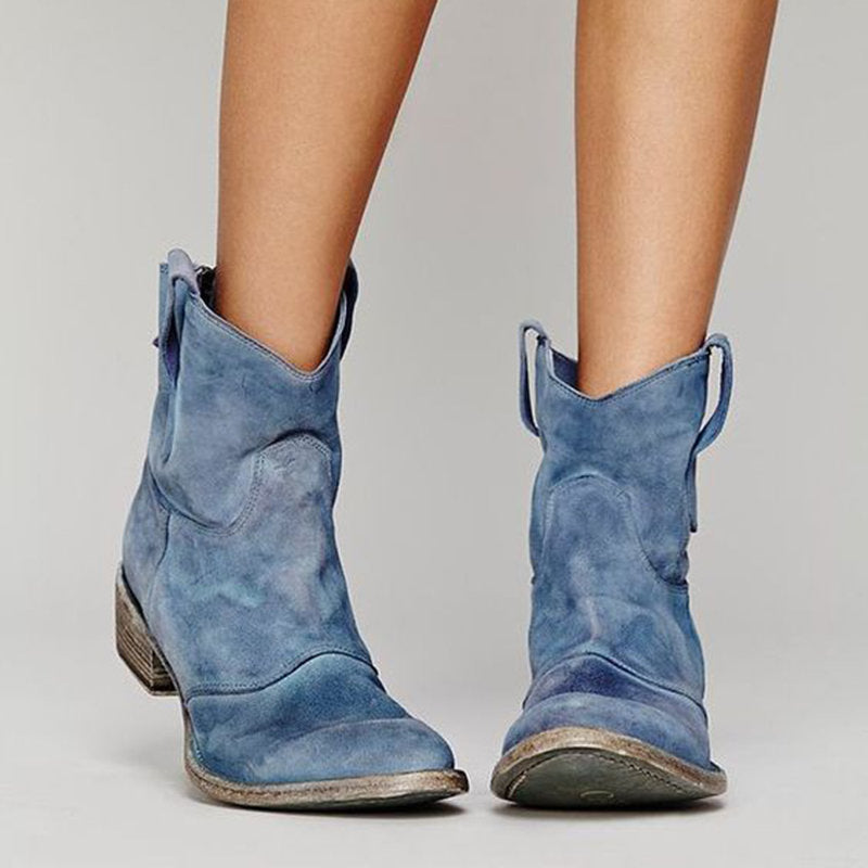 Ciara | Suede Ankle Boots Premium
