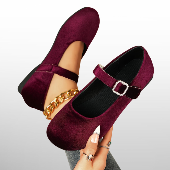 Adelina™ Elegant Round-Toe Flats