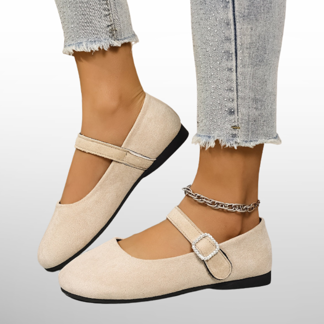 Adelina™ Elegant Round-Toe Flats