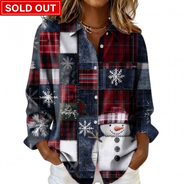 Léontine – Casual Christmas Blouse