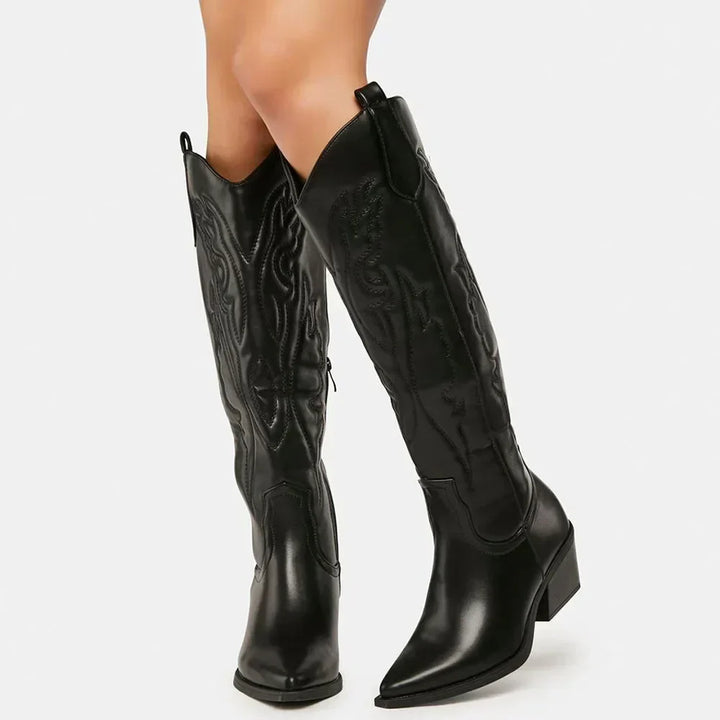 Alice | Women’s Western Knee-High Cowboy Boots