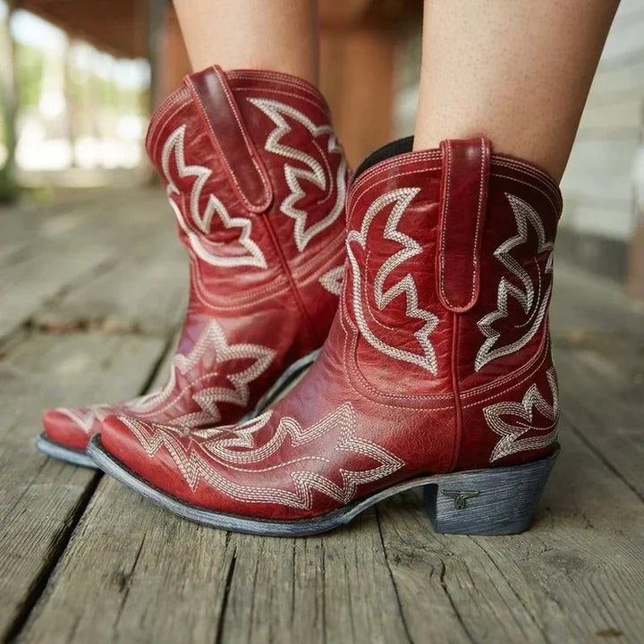 Katie | Women’s Western Mid Calf Cowboy Boots