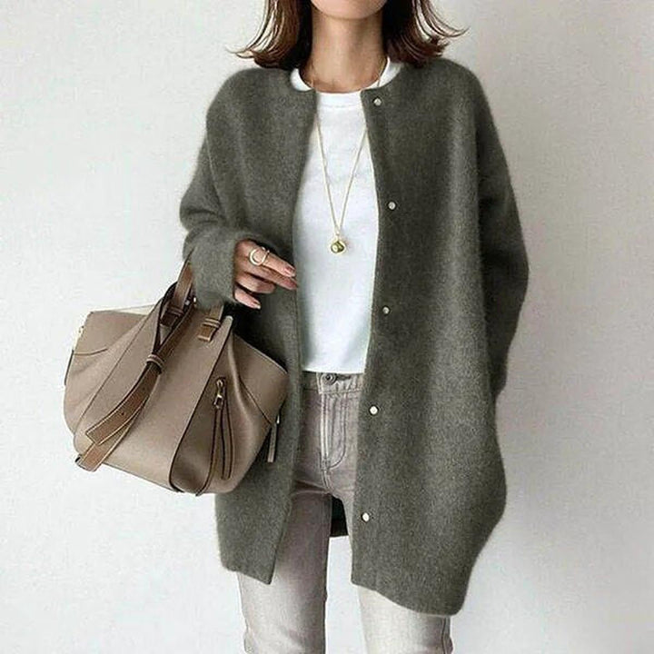 Women's Knitted Button Cardigan Sweater