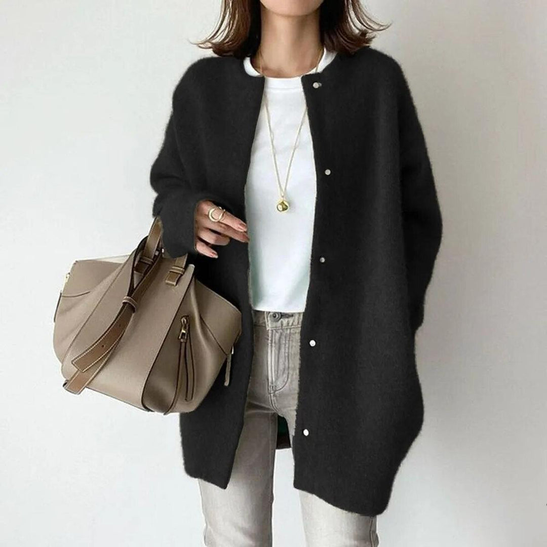Women's Knitted Button Cardigan Sweater