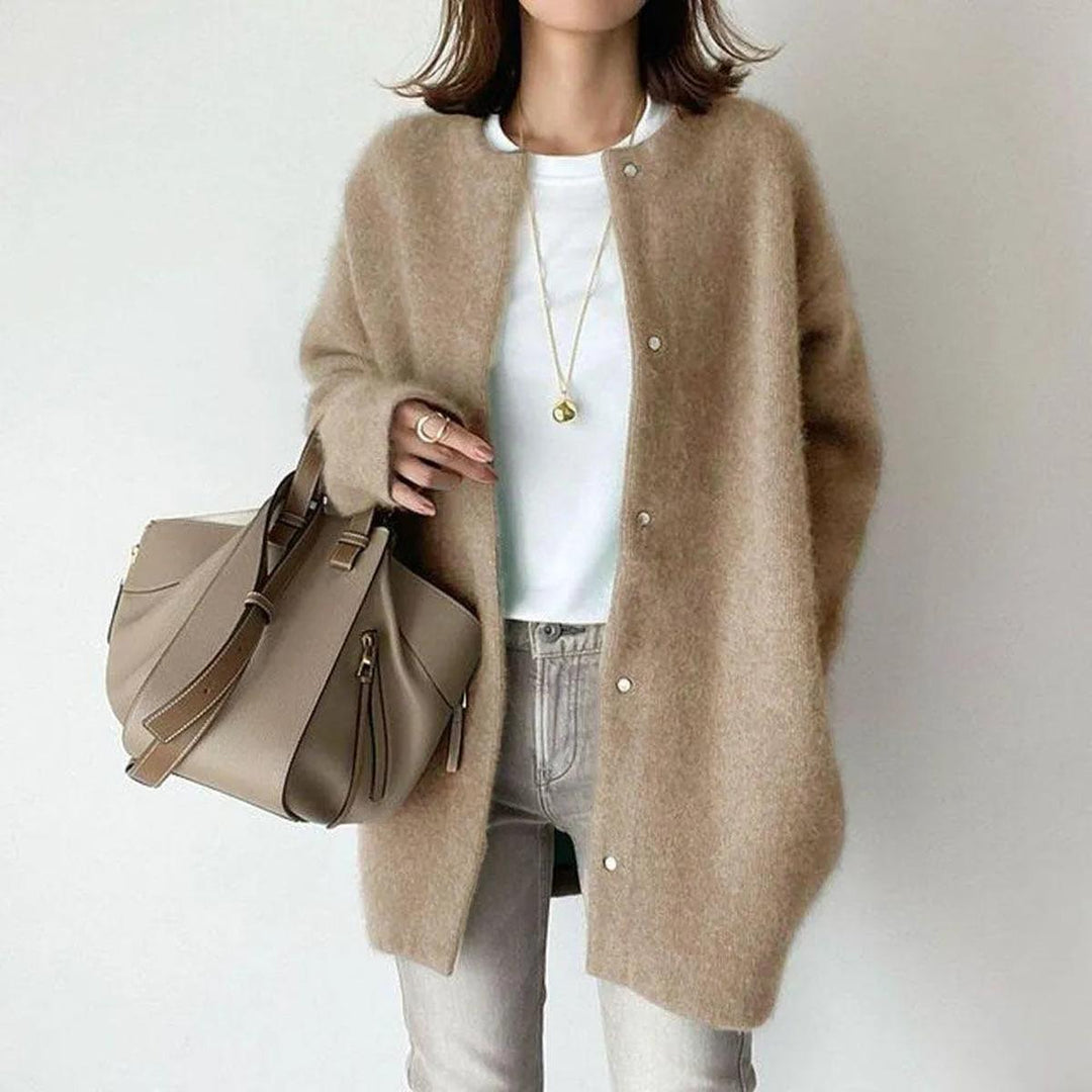 Women's Knitted Button Cardigan Sweater