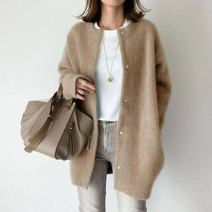 Women's Knitted Button Cardigan Sweater