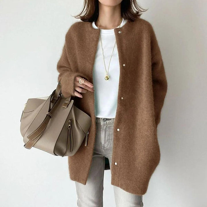 Women's Knitted Button Cardigan Sweater
