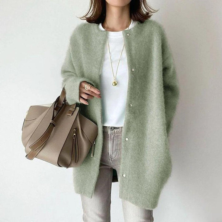 Women's Knitted Button Cardigan Sweater