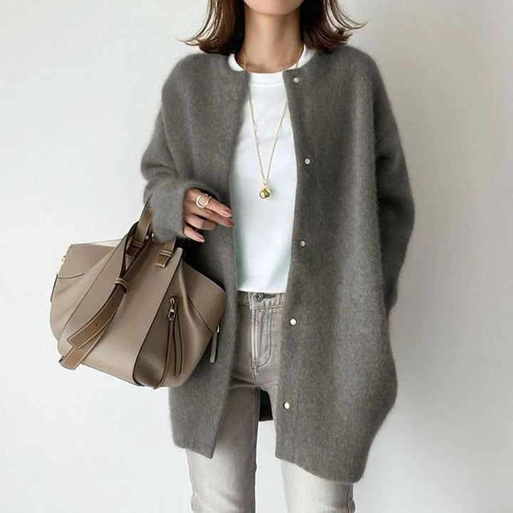 Women's Knitted Button Cardigan Sweater