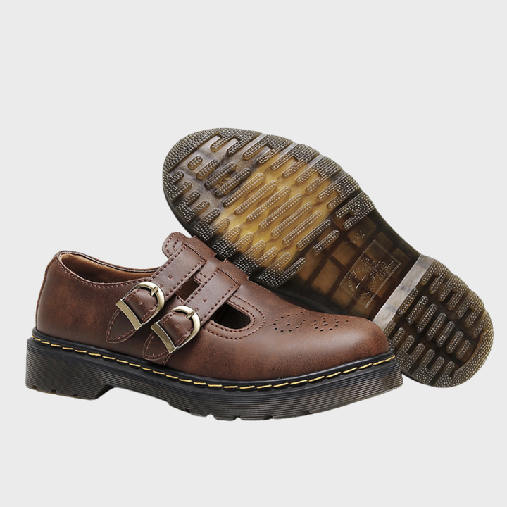 Briar – Chunky Double-Buckle Mary Jane