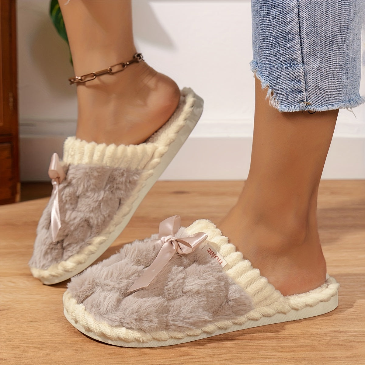Noelle™ Cozy Plush Slippers