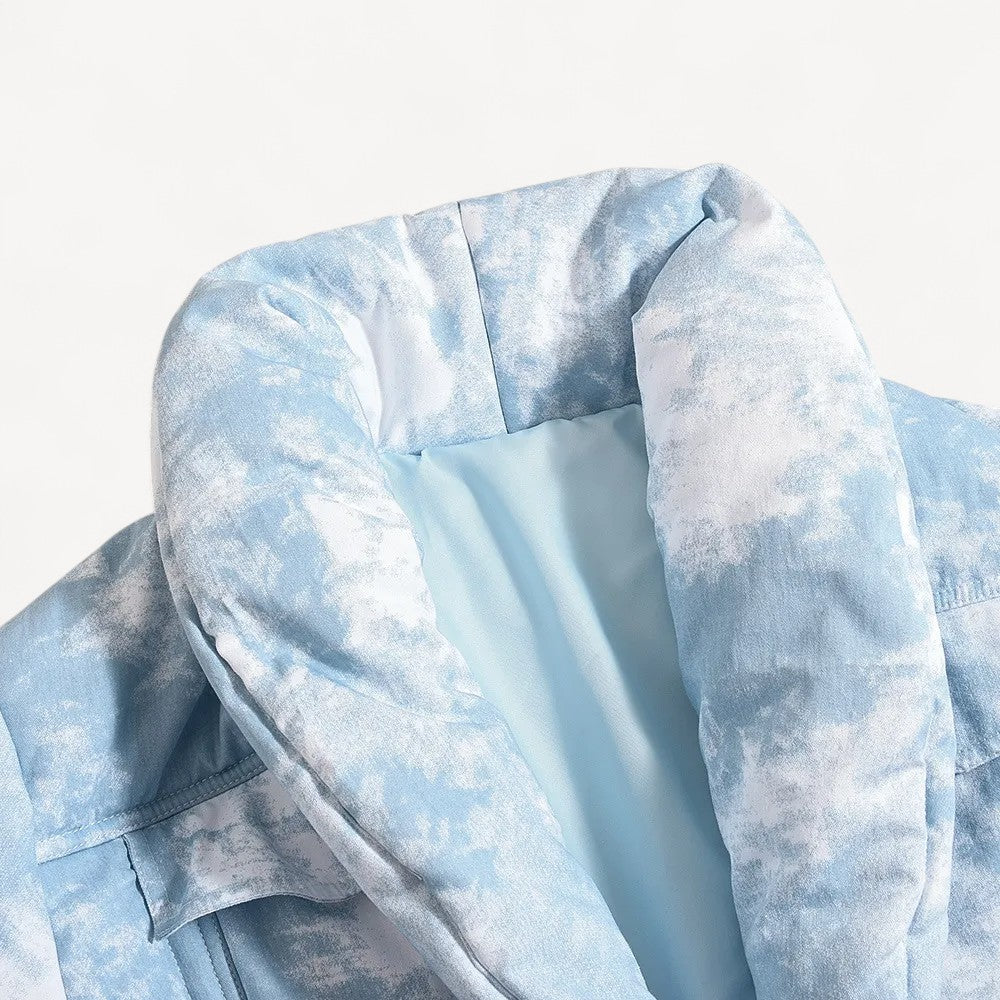 Women’s Blue Puffer Jacket