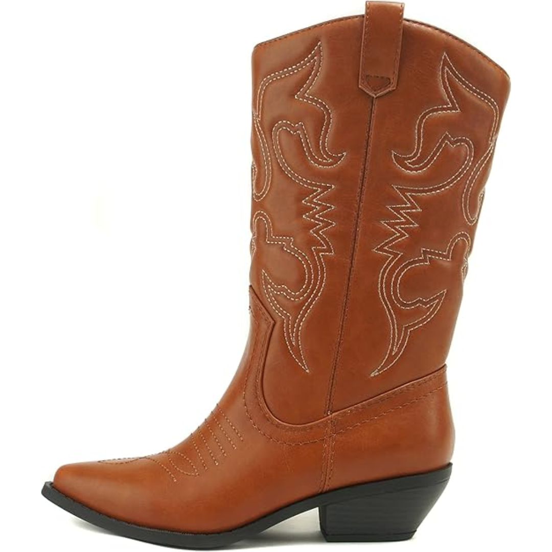 Bethany | Women’s Leather Cowboy Boots Classic Style