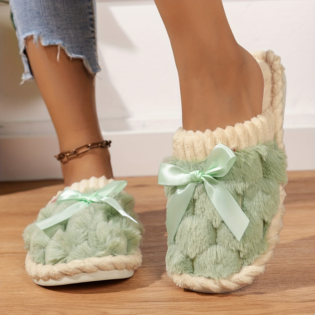 Noelle™ Cozy Plush Slippers