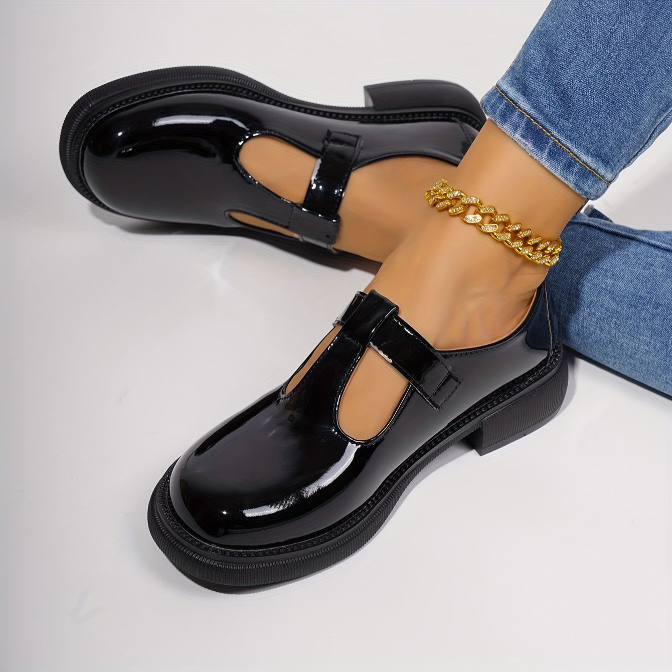 MIRELLE™ Patent Flat Mary Janes