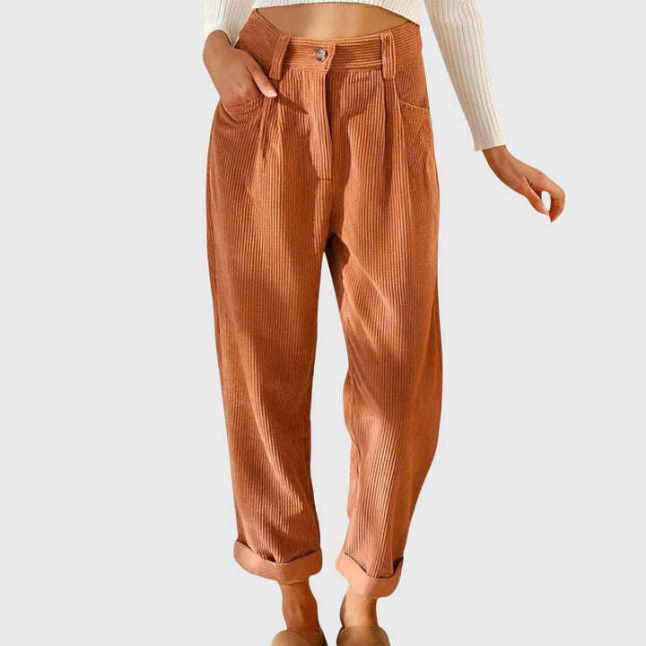 Clara | Modern Cord Pants
