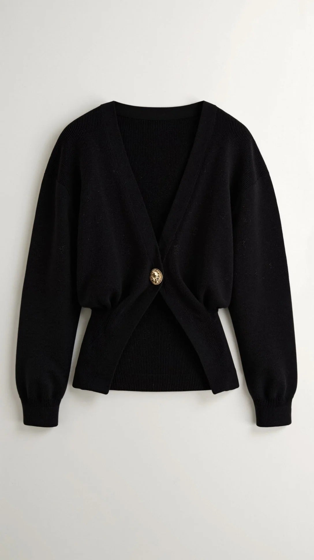 Deep V Statement Cardigan