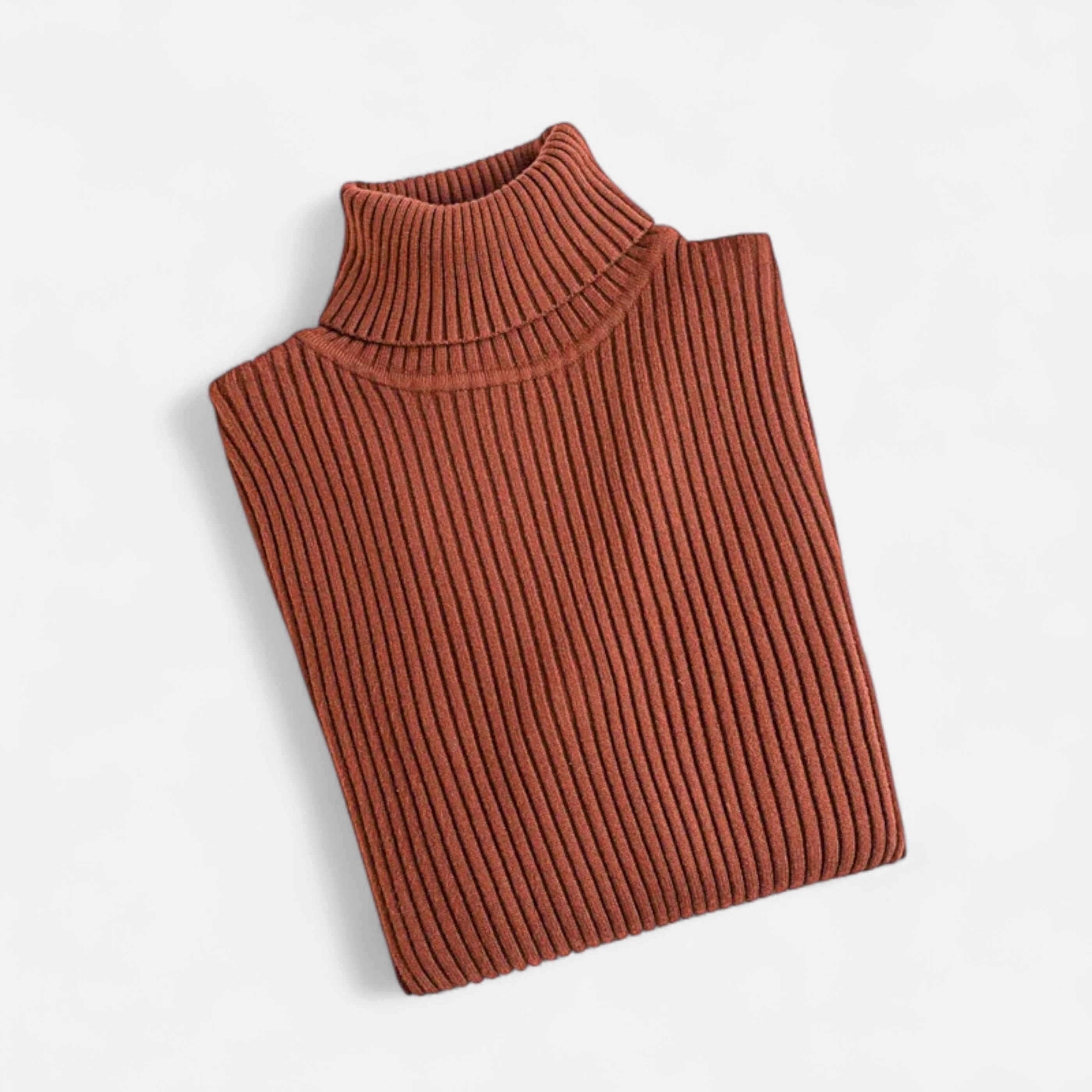 Ribbed Mock Neck Top