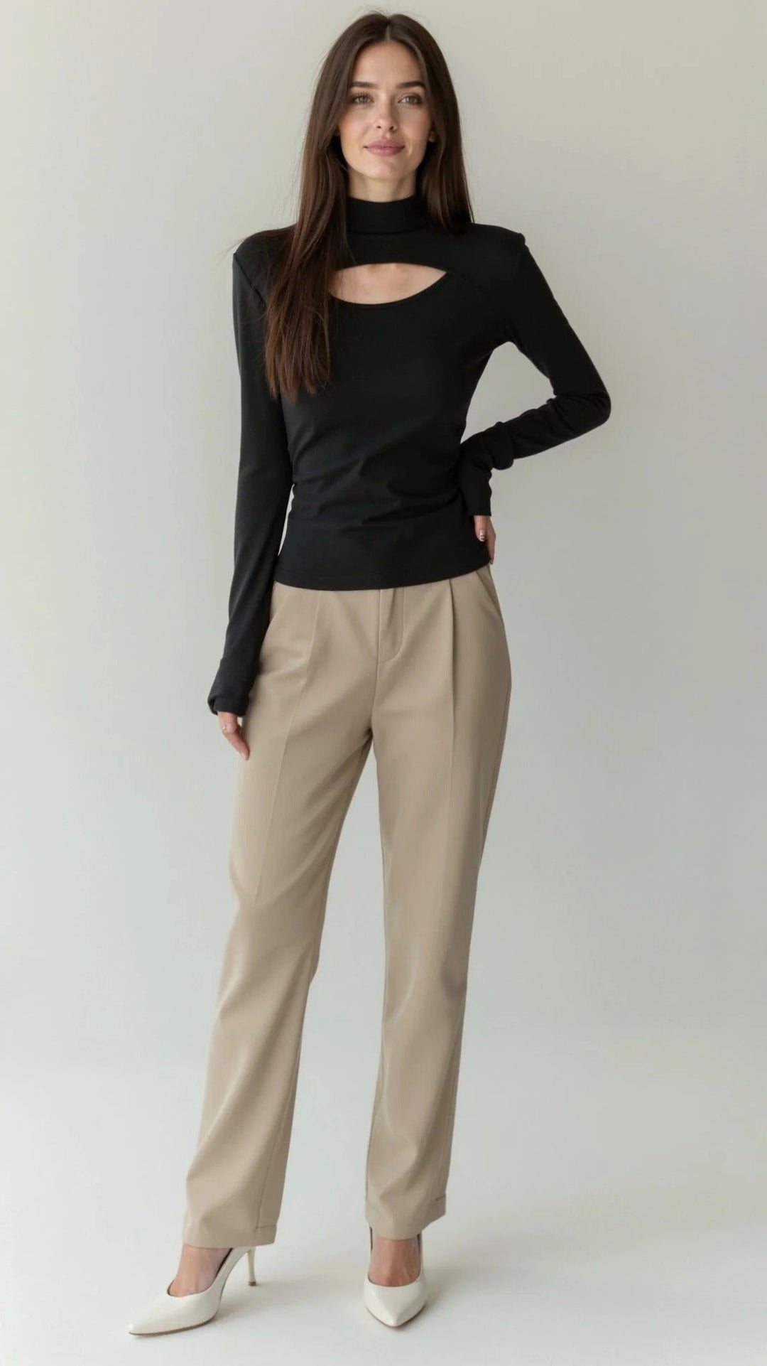 Women’s Cutout Long Sleeve