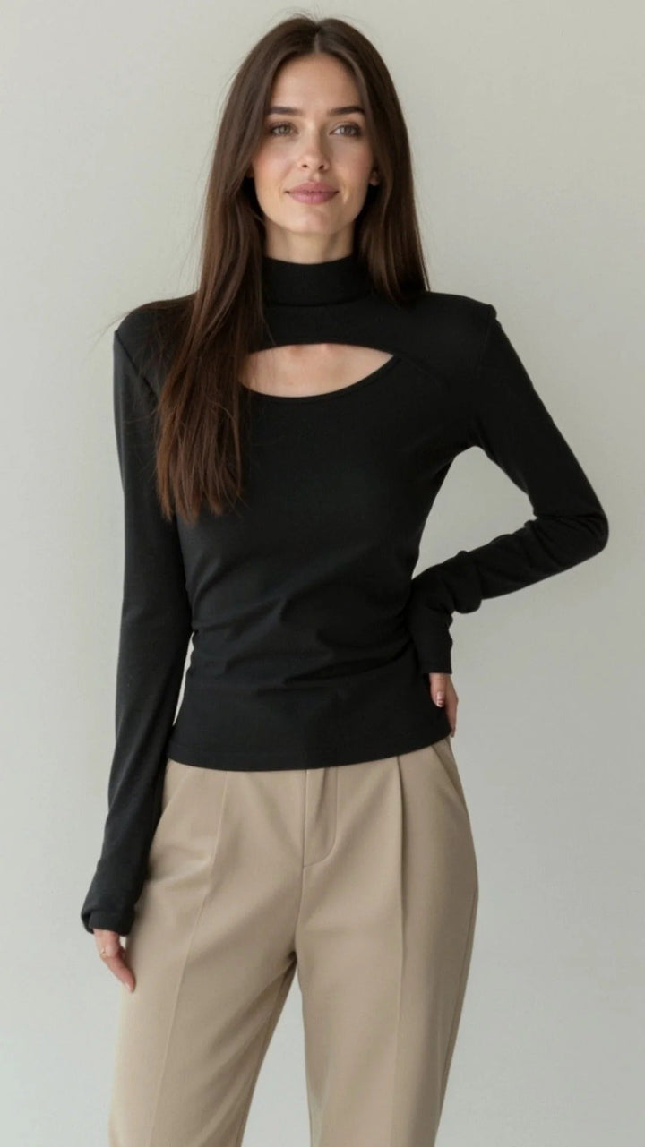 Women’s Cutout Long Sleeve