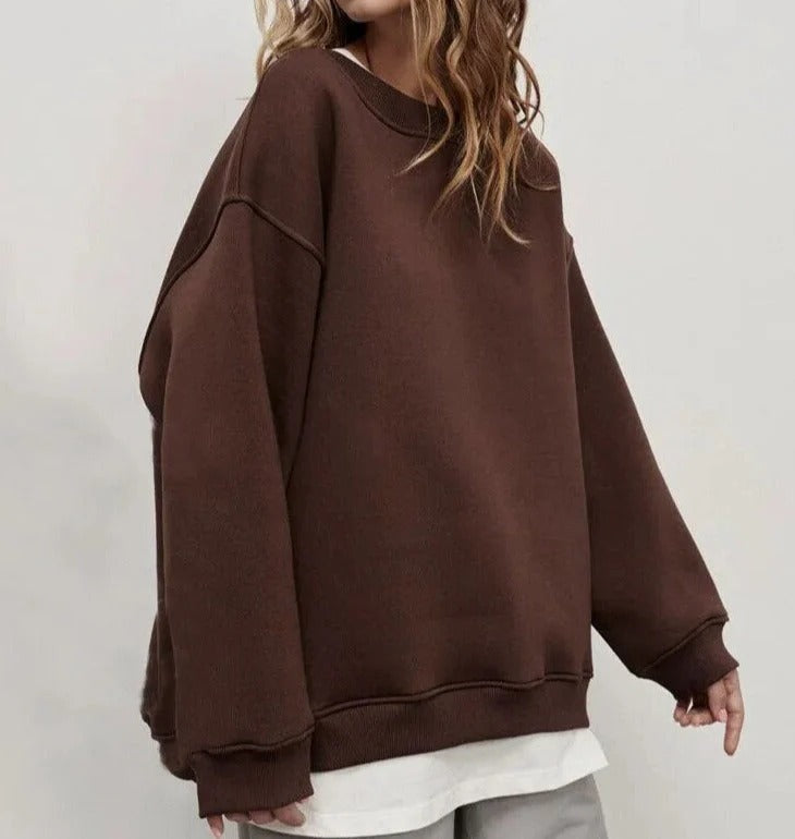 Oversized Casual Women’s Sweatshirt