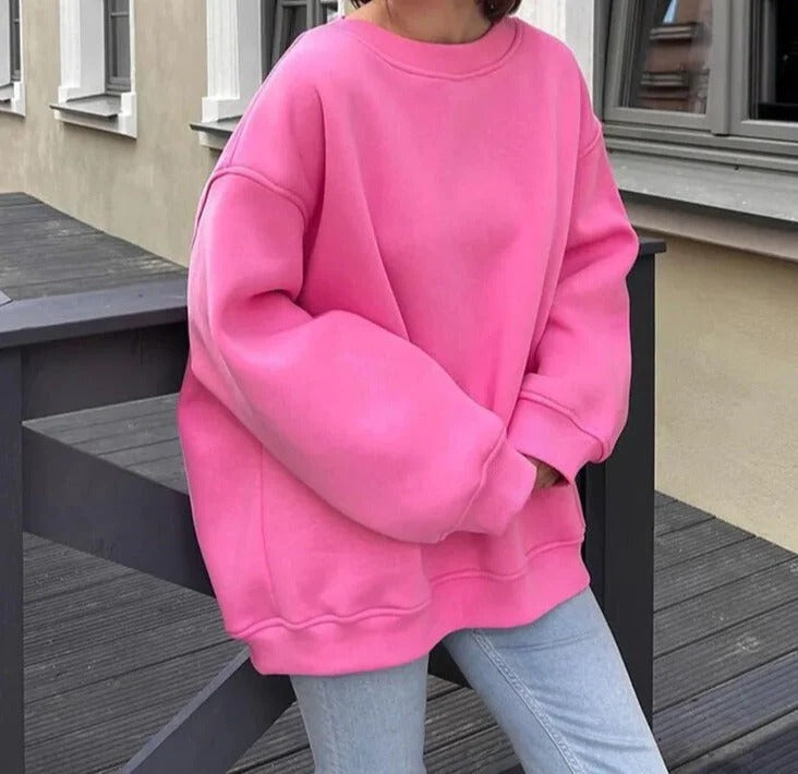 Oversized Casual Women’s Sweatshirt