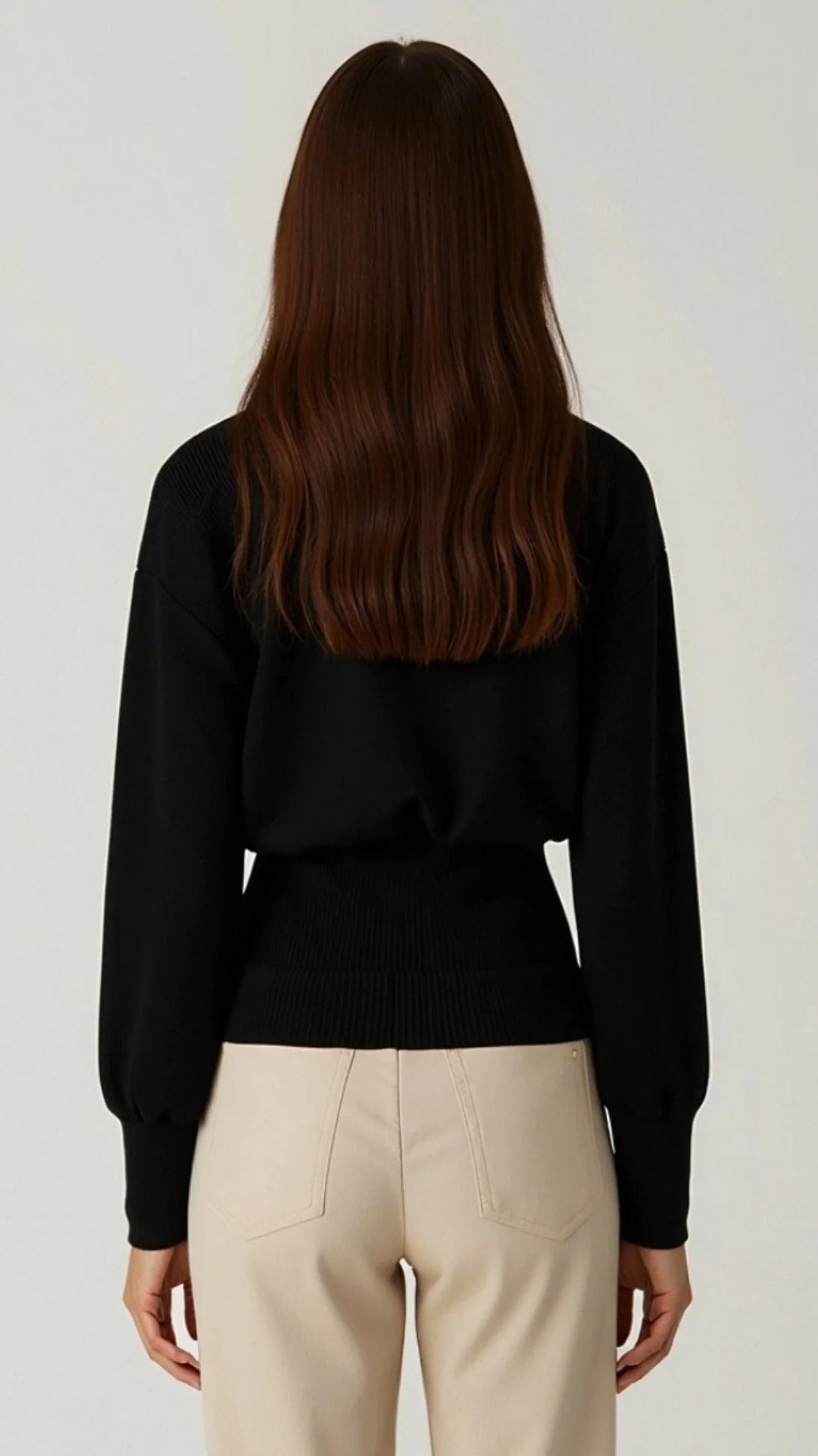 Deep V Statement Cardigan