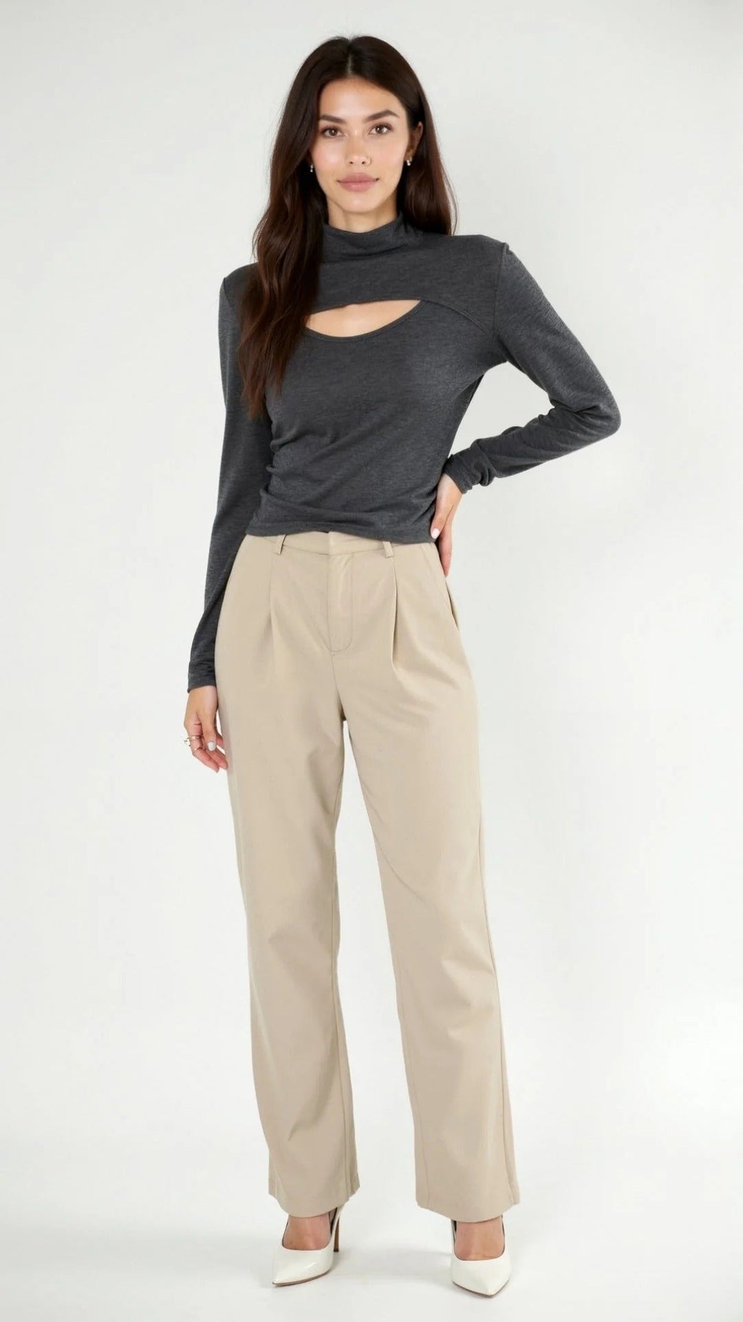 Women’s Cutout Long Sleeve