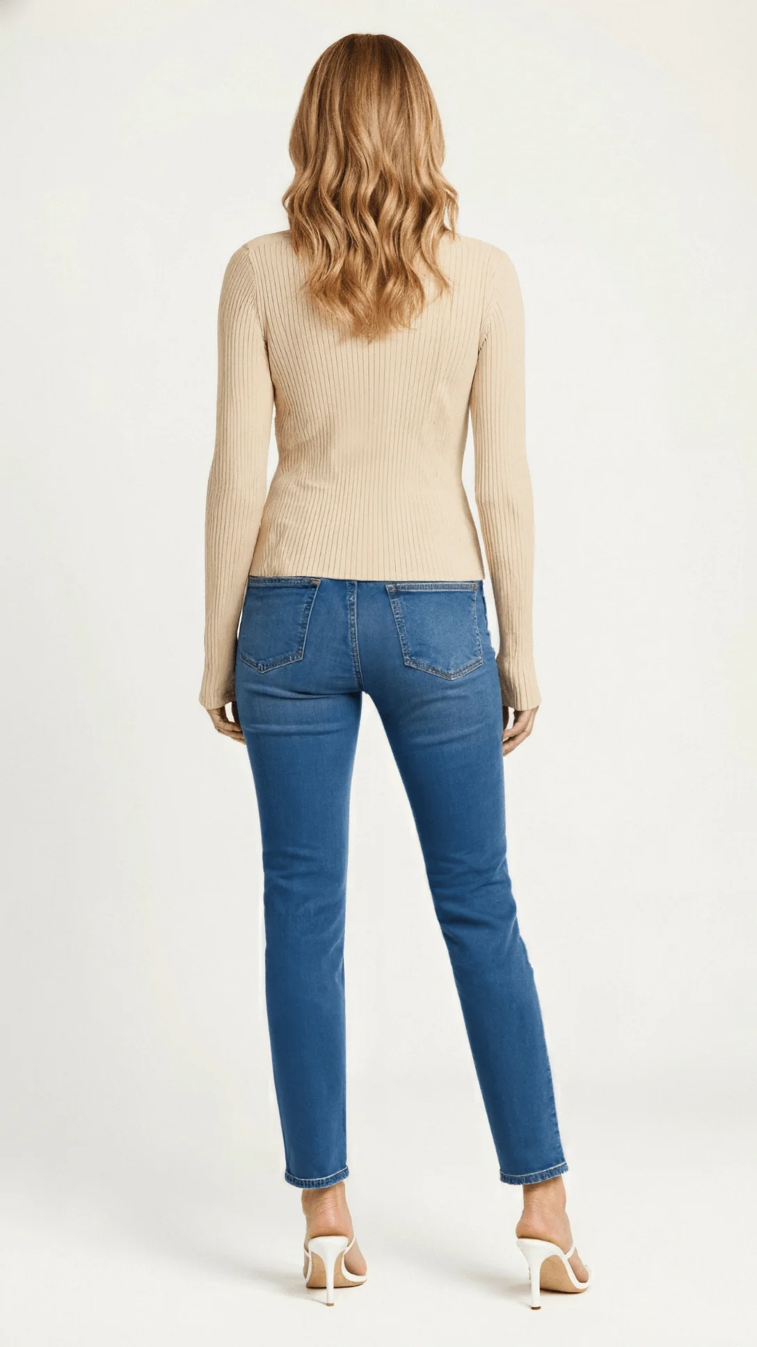 Slim Fit Ribbed Cardigan