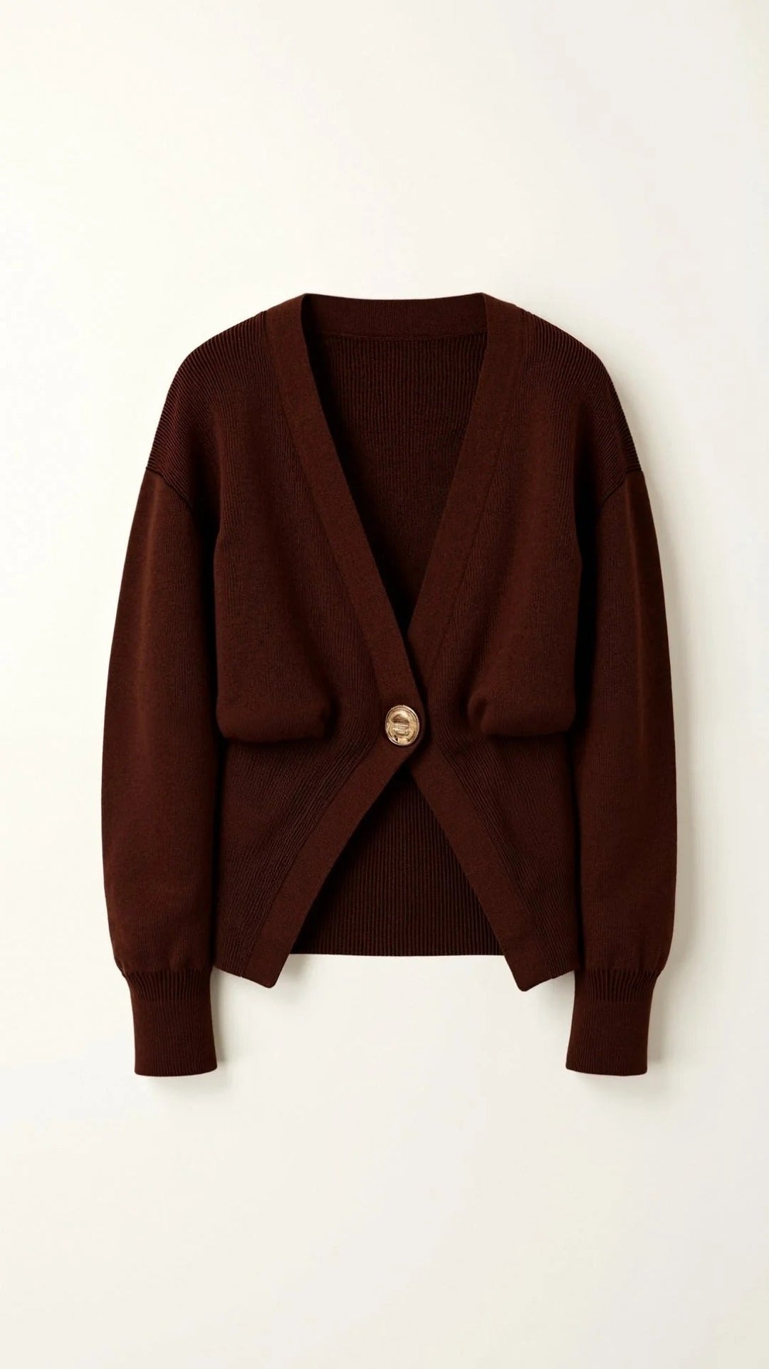 Deep V Statement Cardigan