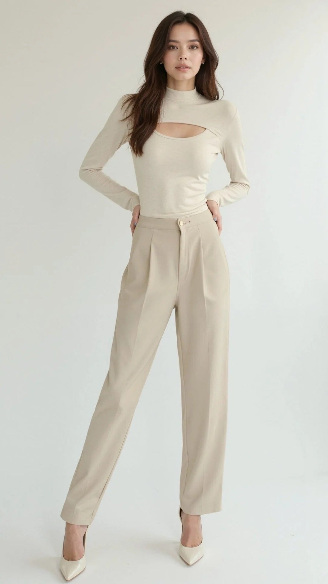 Women’s Cutout Long Sleeve