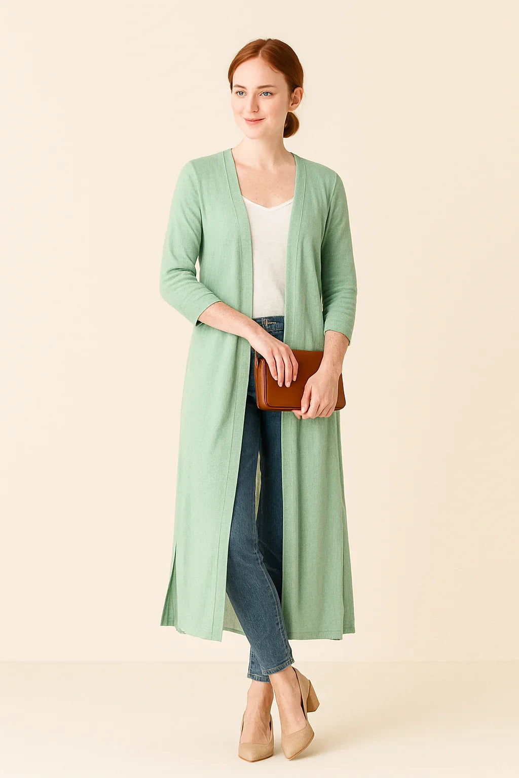 Women’s Longline Knit Cardigan